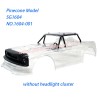 1604-001 Clear Shell Assembly Parts For SG Pinecone Model SG1604 / SG1604Pro Drift RC Car