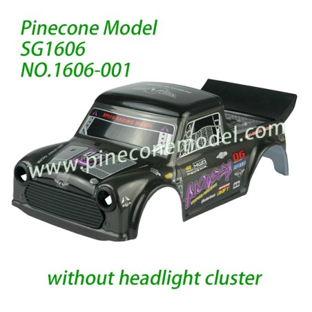 1606-001 Shell Assembly Parts For Pinecone Model SG1606 / SG1606Pro RC Car