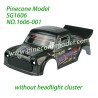 1606-001 Shell Assembly Parts For Pinecone Model SG1606 / SG1606Pro RC Car