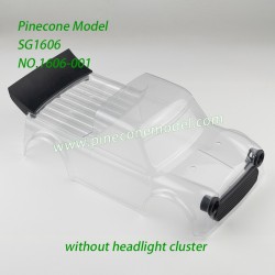 1606-001 Shell Assembly Spare Parts For Pinecone Model SG1606 / SG1606Pro RC Truck right side