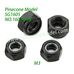 1605-004 M3 Skid Nut Parts For Pinecone Model SG1605 / SG1605Pro RC Car