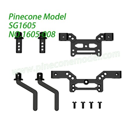 1605-008 Front and Rear Shock Mount Assembly Parts For Pinecone Model SG1605 / SG1605Pro RC Car