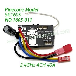 1605-011 (2.4G 4CH 40A) Integrated Brushed ESC Parts For Pinecone Model SG1605 / SG1605Pro RC Car