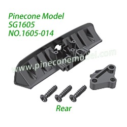 1605-014 Rear Bumper Assembly Parts For Pinecone Model SG1605 / SG1605Pro RC Car