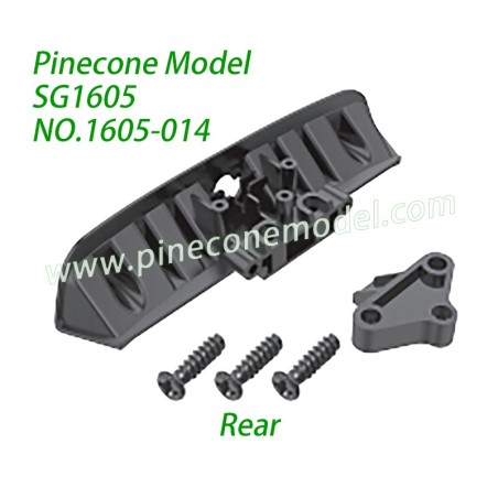 1605-014 Rear Bumper Assembly Parts For Pinecone Model SG1605 / SG1605Pro RC Car