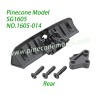 1605-014 Rear Bumper Assembly Parts For Pinecone Model SG1605 / SG1605Pro RC Car