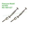 1605-027 Metal Dogbone Joint Cup Parts For Pinecone Model SG-1605 / SG-1605Pro High Speed RC Truck