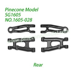 1605-028 Rear Swing Arm Assembly Parts For Pinecone Model SG-1605 / SG-1605Pro High Speed RC Truck