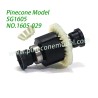 1605-029 Differential Assembly Parts For Pinecone Model SG-1605 / SG-1605Pro High Speed RC Truck