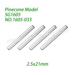 1605-033 Optical Shaft (2.5x21mm) Parts For Pinecone Model SG-1605 / SG-1605Pro High Speed RC Truck