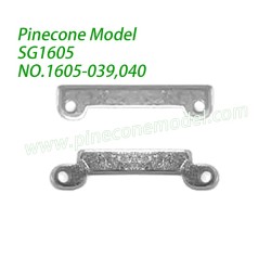 1605-039, 1605-040 Front and Rear Arm Brances Parts For Pinecone Model SG-1605 / SG-1605Pro High Speed RC Truck