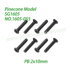 1605-055 Screw (PB 2x10mm) Parts For Pinecone Model SG1605 / SG1605Pro SG-RC Car