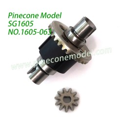 1605-063 Metal Differential Assembly Parts For Pinecone Model SG1605 / SG1605Pro SG-RC Car