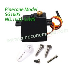 1605-S3WS 3-Wire Metal Servo Parts For Pinecone Model SG1605 / SG1605Pro SG-RC Car