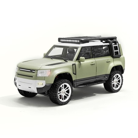 PINECONE FOREST 2402 PRO 1/24 Alloy 4WD Rock Crawler RC Car silver wheel