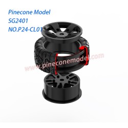 SG-RC SG2401 Parts P24-CL01 Metal Hub Wheel
