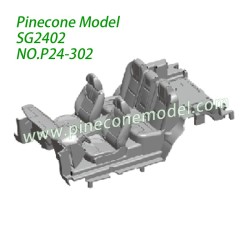 P24-302 Seat Circuit Board Cover Parts For Pinecone Model SG2402 RC Car