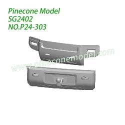 P24-303 Front and Rear Bumper Parts For Pinecone Model SG2402 RC Car