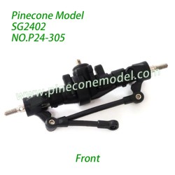 P24-305 Front Axle Assembly Parts For Pinecone Model SG2402 RC Car