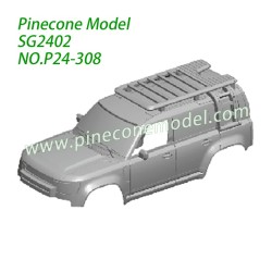 P24-308 Shell Assembly Parts For Pinecone Model SG2402 RC Car