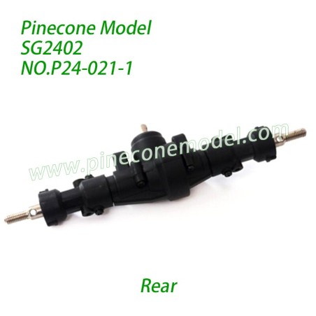 P24-021-1 Rear Axle Assembly Parts For Pinecone Model SG2402 RC Car