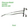 P24-309 Front Headlight assembly Parts For Pinecone Model SG2402 RC Car