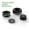 P24-CL01 Metal Hub Wheel Parts For Pinecone Model SG2402 RC Car (Split)