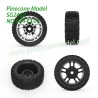 P24-CL01 Metal Hub Wheel Parts For Pinecone Model SG2402 RC Car front