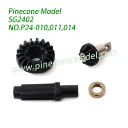 P24-010, P24-011, P24-014 Front And Rear Axle Drive Gear Set Parts For Pinecone Model SG2402 RC Car