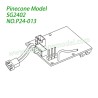 P24-013 Receiver Board Parts For Pinecone Model SG2402 RC Car