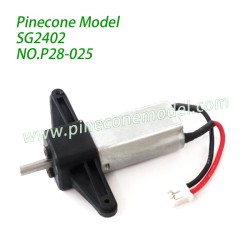 P28-025 F050 Carbon Brush Motor Assembly Parts For Pinecone Forest SG2402 RC Crawler