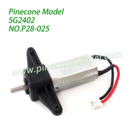 P28-025 F050 Carbon Brush Motor Assembly Parts For Pinecone Forest SG2402 RC Crawler