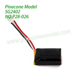 P28-026 7.4V 350mAh Battery Parts For Pinecone Forest SG2402 RC Crawler