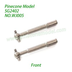 WJ005 Front Axle Drive Dog Bone Parts For Pinecone Forest SG2402 RC Crawler
