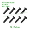 LS002 Phillips Round Head Tapping Screws (PB 1.7x6mm) Parts For Pinecone Forest SG2402 RC Crawler