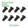 LS008 Phillips Round Head Machine Threaded Screws (PM 2.3X4mm) Parts For Pinecone Forest SG2402 RC Crawler
