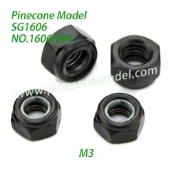 1606-004 M3 Skid Nut Parts For Pinecone Model SG1606 / SG1606Pro RC Truck