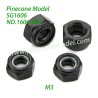 1606-004 M3 Skid Nut Parts For Pinecone Model SG1606 / SG1606Pro RC Truck