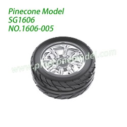 1606-005 Tires Parts For Pinecone Model SG1606 / SG1606Pro RC Truck