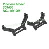 1606-008 Front and Rear Shock Bracket Assembly Parts For Pinecone Model SG1606 / SG1606Pro RC Truck
