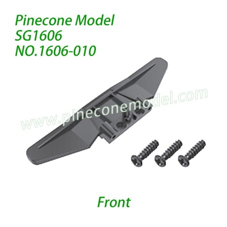 1606-010 Front Bumper Assembly Parts For Pinecone Model SG1606 / SG1606Pro RC Truck