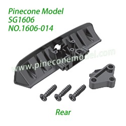 1606-014 Rear Bumper Assembly Parts For Pinecone Model SG1606 / SG1606Pro RC Truck
