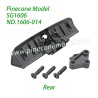 1606-014 Rear Bumper Assembly Parts For Pinecone Model SG1606 / SG1606Pro RC Truck