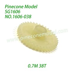 1606-038 0.7M 38T Main Drive Gear Parts For Pinecone Model SG1606 / SG1606Pro 1/16 RC Truck