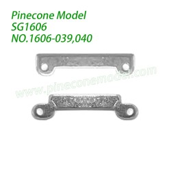 1606-039, 1606-040 Front and Rear Arm Mount Parts For Pinecone Model SG1606 / SG1606Pro 1/16 RC Truck