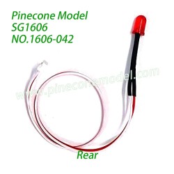 1606-042 Rear Lamp Assembly Parts For Pinecone Model SG1606 / SG1606Pro 1/16 RC Truck