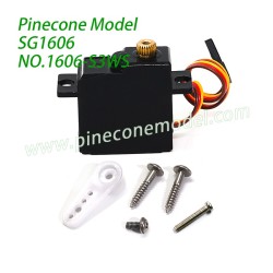 1606-S3WS 3-Wire Metal Servo Parts For Pinecone Model SG1606 / SG1606Pro 1/16 RC Truck