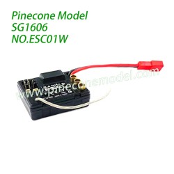 ESC01W Brushless ESC Parts For Pinecone Model SG1606 / SG1606Pro 1/16 RC Truck