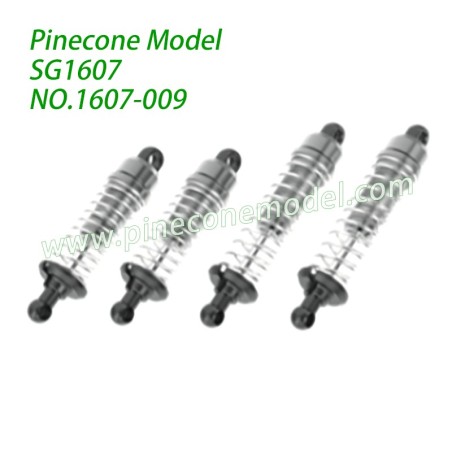1607-009 Front and Rear Shock Absorber Assembly Parts For Pinecone Forest SG1607 / SG1607Pro 1/16 Drift RC Car