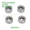 1607-017 Ball Bearing (8x4x3mm) Parts For Pinecone Forest SG1607 / SG1607Pro 1/16 Drift RC Car